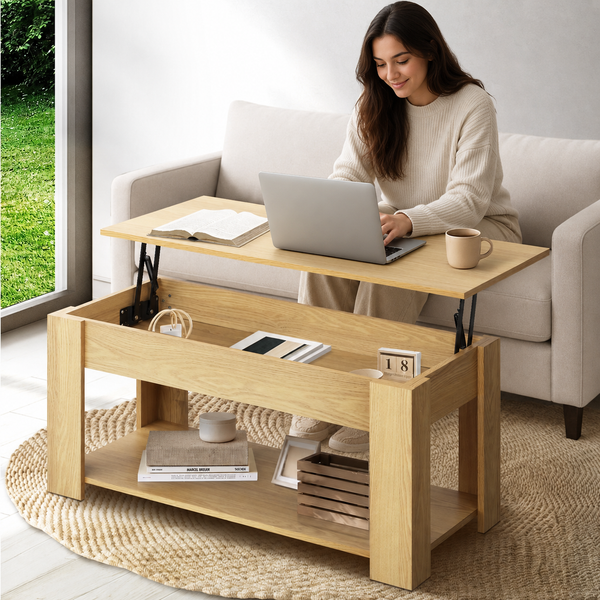 The Mighty Morphing Lift-Top Coffee Table