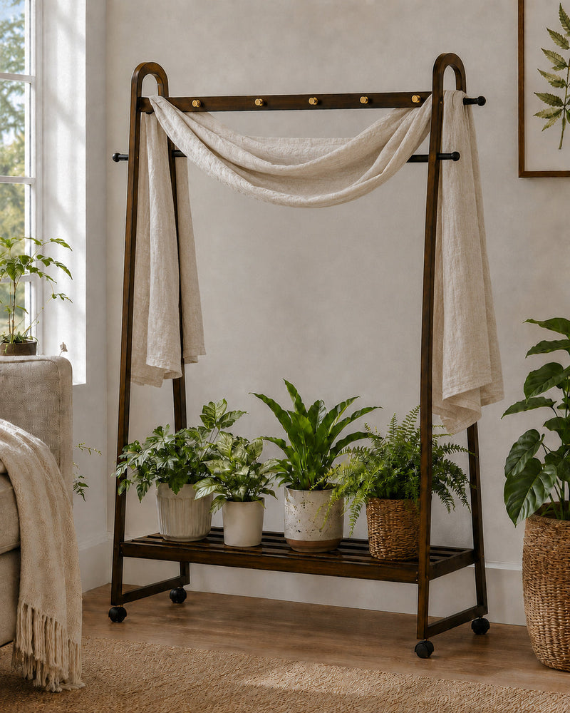 Discover Five Clever Alternative Uses with This Bamboo Clothes Rack!