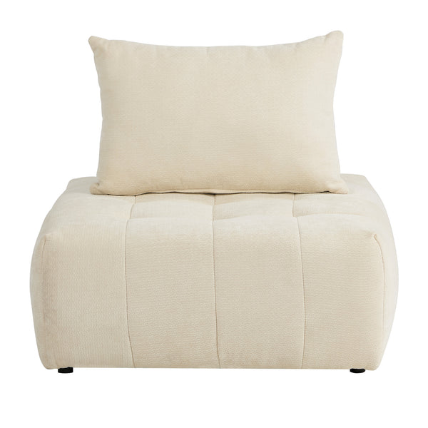 Oikiture Chenille Modular Armchair - Default Title