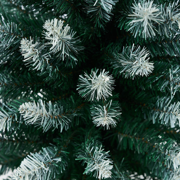 Tinseltown Slim Christmas Tree 1.8M 6FT Xmas Trees Decoration Green and White