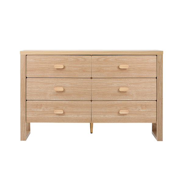Oikiture 6 Drawer Chest of Drawers - Default Title