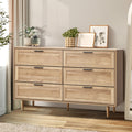 Oikiture 6 Drawer Chest of Drawers