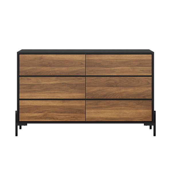 Oikiture Chest of Drawers - 6-Drawers