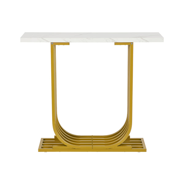Oikiture Marble Console Table - Default Title