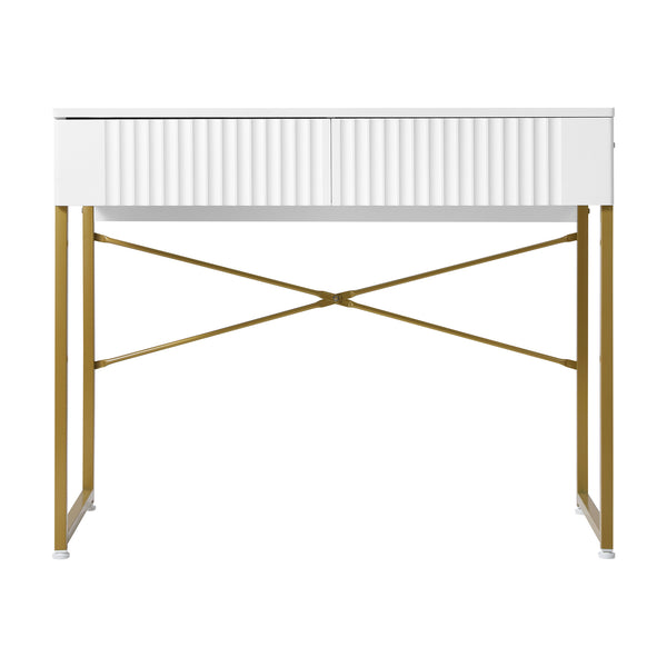 Oikiture Makeup Dressing Table - Default Title