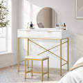 Oikiture Makeup Table with Mirror