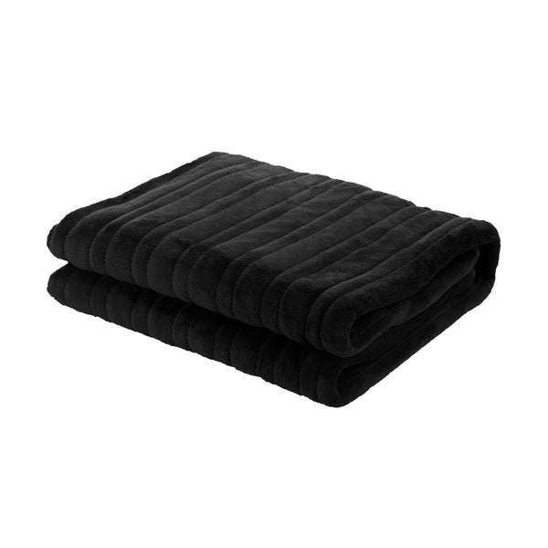 Bedra Bedding Electric Flannel Throw Rug