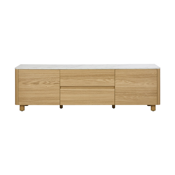 Oikiture Wooden 160cm Entertainment Unit TV - Default Title