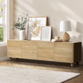 Oikiture 180cm Entertainment Unit - 4 Doors