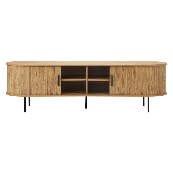 Oikiture Oak 180cm Entertainment Unit - Default Title