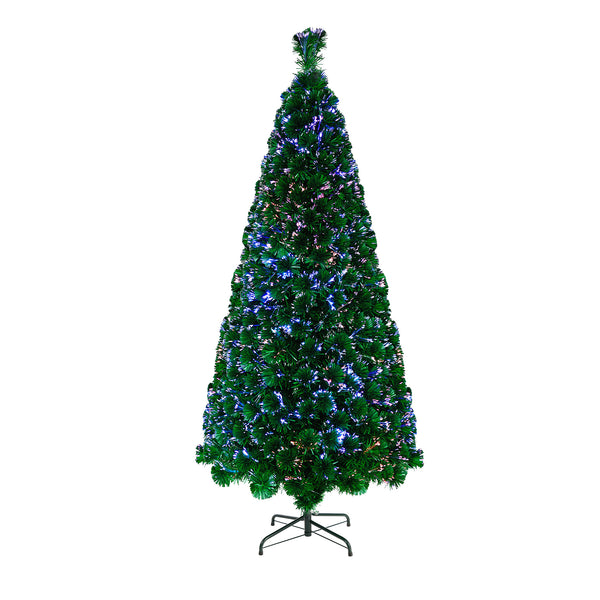 Tinseltown Christmas Tree Fibre Optic 6FT 1.8M Xmas Trees Multi-Colour Lights