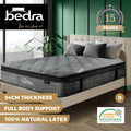 Bedra Latex Euro Top Pocket Spring 7-Zone Mattress 34cm Firm