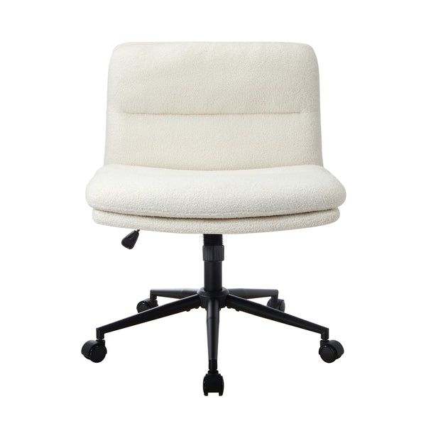 Oikiture Boucle Office Chair