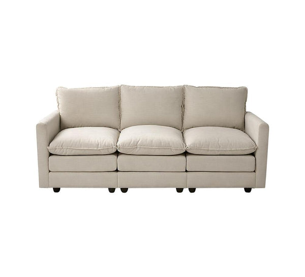 Oikiture 3-Seater Sofa - Beige