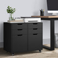 Oikiture Tall Filing Cabinet