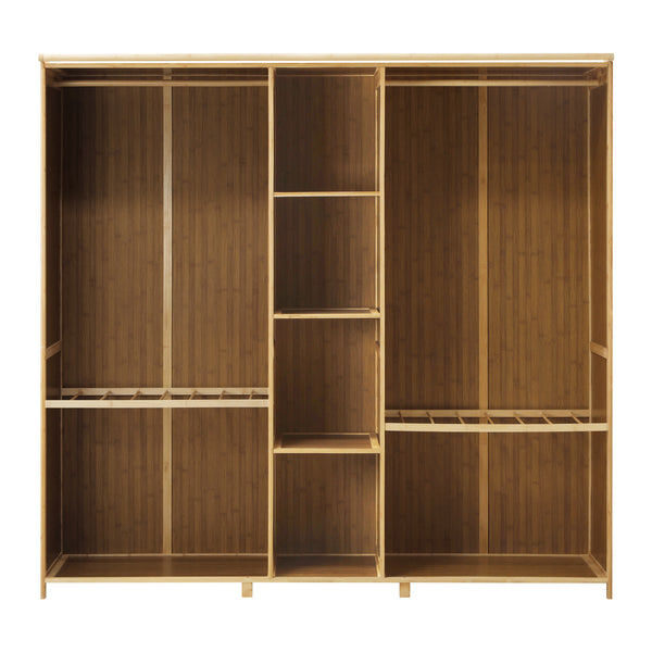 Oikiture Bamboo Open Wardrobe - Default Title