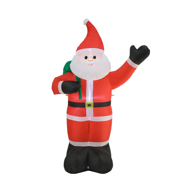 Tinseltown 2.5M Christmas Inflatable Santa Xmas Outdoor Decorations LED Lights