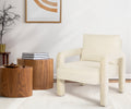 Oikiture Velvet Armchair
