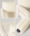 Oikiture Velvet Armchair