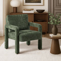 Oikiture Velvet Armchair