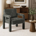 Oikiture Velvet Armchair