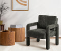 Oikiture Velvet Armchair