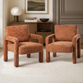Oikiture Velvet Armchair