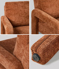 Oikiture Velvet Armchair
