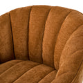 Oikiture Linen Swivel Armchair