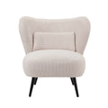 Oikiture Corduroy Velvet Lounge Chair