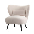 Oikiture Corduroy Velvet Lounge Chair