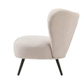 Oikiture Corduroy Velvet Lounge Chair