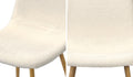 Oikiture Corduroy Velvet Armchair - Grey
