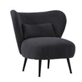 Oikiture Corduroy Velvet Lounge Chair