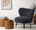 Oikiture Corduroy Velvet Lounge Chair