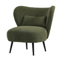 Oikiture Corduroy Velvet Lounge Chair