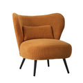 Oikiture Velvet Armchair