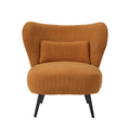 Oikiture Corduroy Velvet Lounge Chair