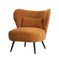 Oikiture Corduroy Velvet Lounge Chair