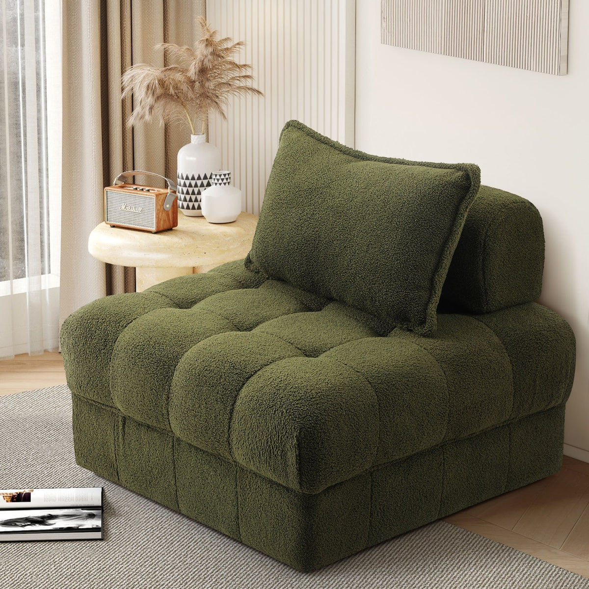 Oikiture Modular Armchair - Green