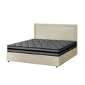 Oikiture Fabric Gas-Lift Bed Frame - Double