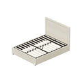 Oikiture Fabric Gas-Lift Bed Frame - Queen