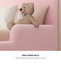 Oikiture Kids Bed Frame with Side Guard