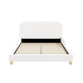 Oikiture Kids Bed Frame with Side Guard