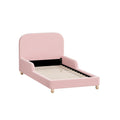 Oikiture Kids Boucle Bed Frame - Single