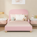 Oikiture Kids Boucle Bed Frame - Single