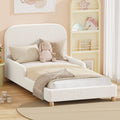 Oikiture Kids Boucle Bed Frame - Single