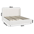 Oikiture Platform Bed Frame - Bily