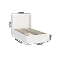 Oikiture Platform Bed Frame - Bily
