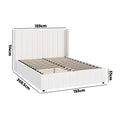 Oikiture Platform Bed Frame - Bily